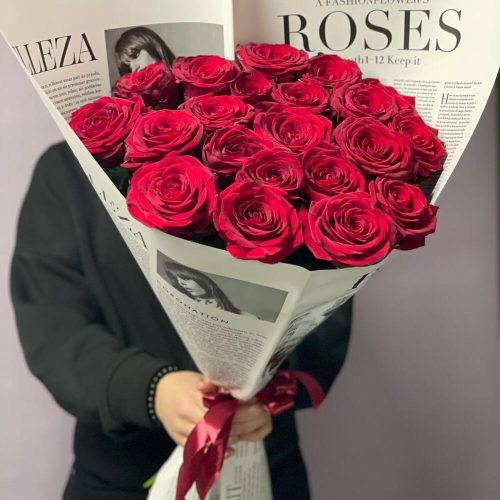 Красные Розы RED NAOMI 25