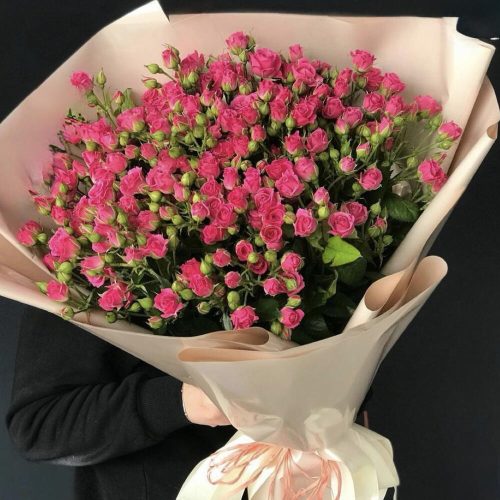Кустовая Роза PINK LOVE 25